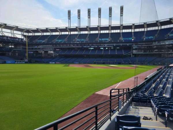 Progressive Field, section: 179, row: s, seat: 2