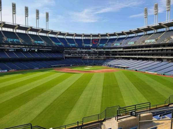 Progressive Field, section: 185, row: m, seat: 9