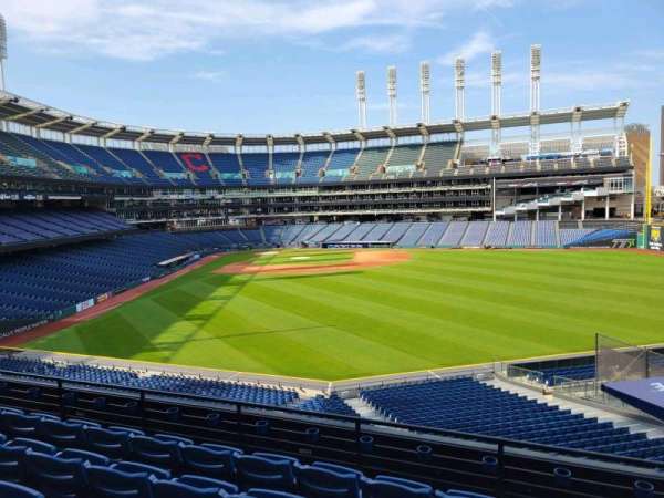 Progressive Field, section: 304, row: e, seat: 12
