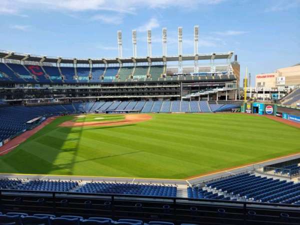 Progressive Field, section: 307, row: e, seat: 12