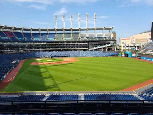 Progressive Field, section: 309, row: e, seat: 12
