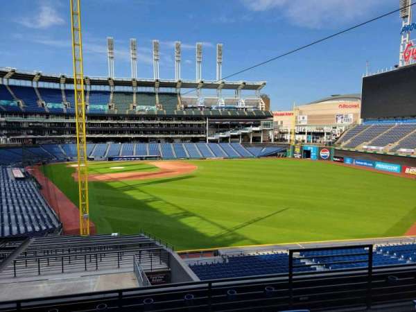 Progressive Field, section: 316, row: e, seat: 4