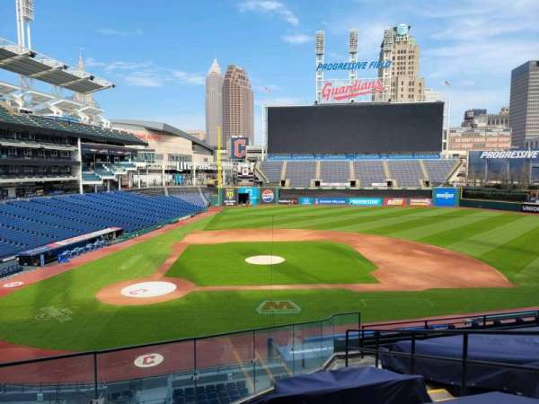 Progressive Field, section: 348, row: h, seat: 5