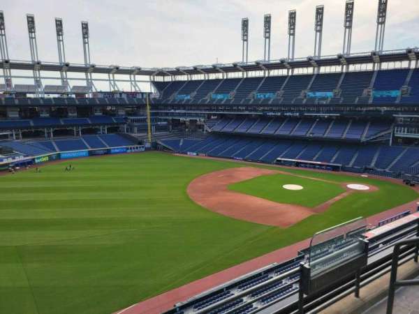 Progressive Field, section: 475, row: c, seat: 5