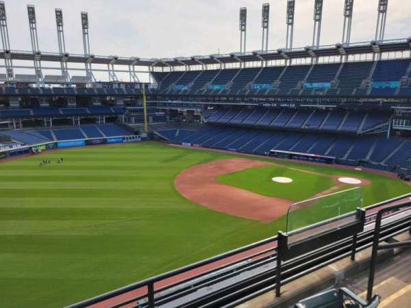 Progressive Field, section: 474, row: c, seat: 5