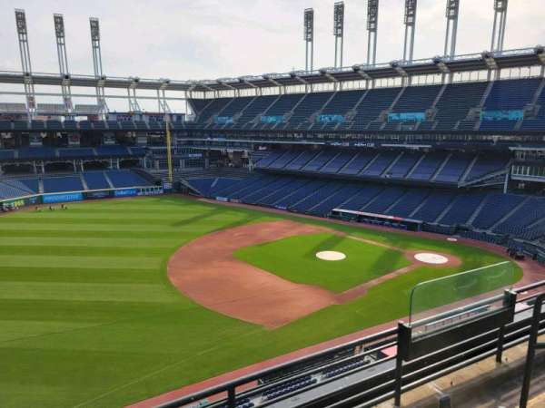 Progressive Field, section: 471, row: c, seat: 5