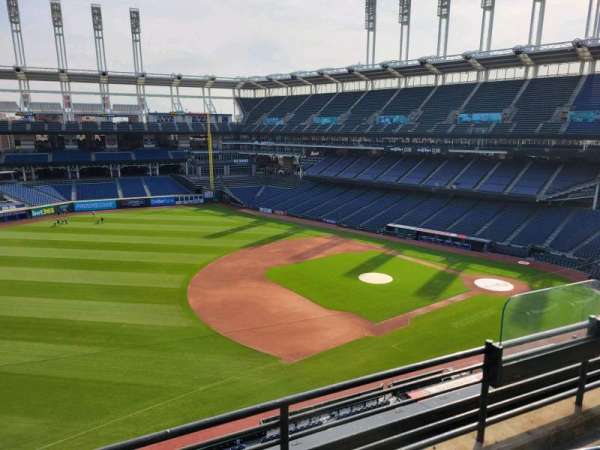 Progressive Field, section: 470, row: c, seat: 5