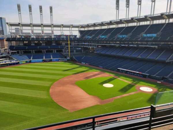 Progressive Field, section: 468, row: c, seat: 5
