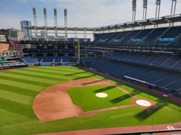 Progressive Field, section: 464, row: c, seat: 5