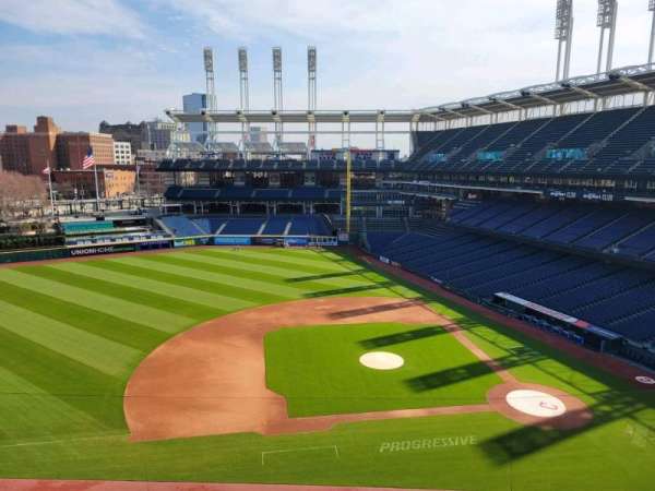 Progressive Field, section: 462, row: c, seat: 5