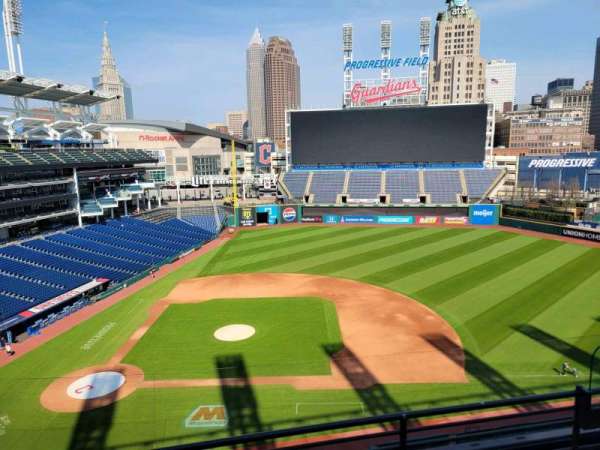 Progressive Field, section: 446, row: c, seat: 5