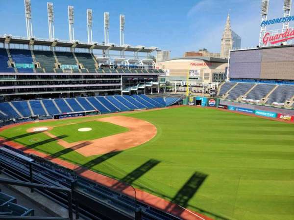Progressive Field, section: 426, row: c, seat: 5