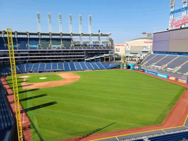 Progressive Field, section: 414, row: c, seat: 5