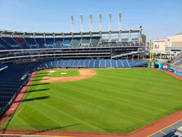 Progressive Field, section: 409, row: c, seat: 6