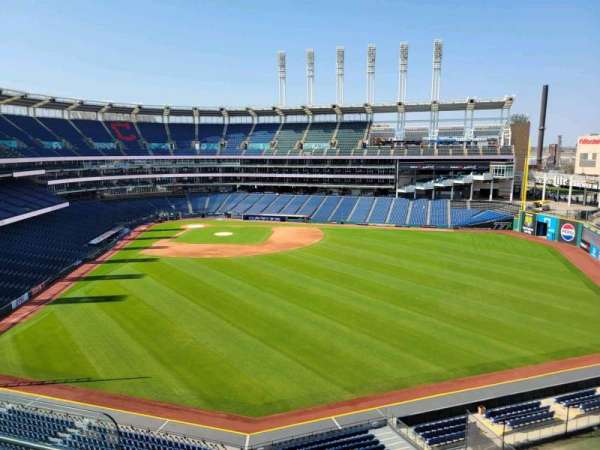 Progressive Field, section: 405, row: c, seat: 5