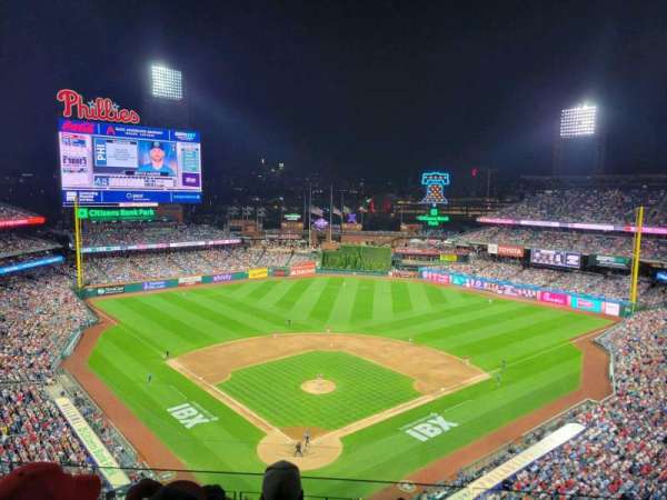Citizens Bank Park, section: 420, row: 5, seat: 8