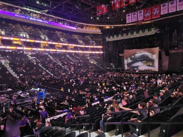 Xfinity Mobile Arena, section: 110, row: 16, seat: 15