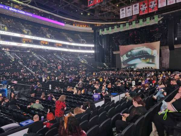 Xfinity Mobile Arena, section: 111, row: 7, seat: 2