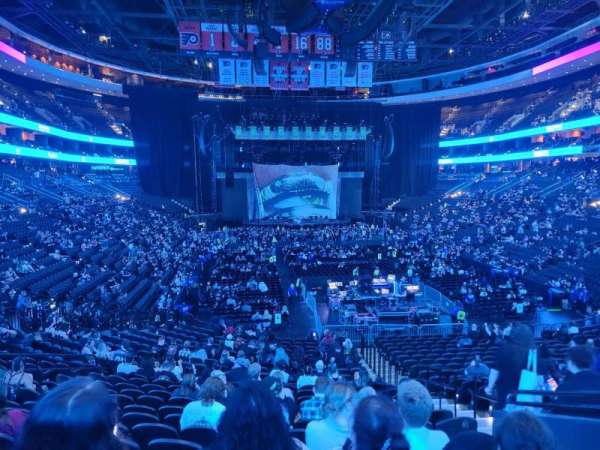 Xfinity Mobile Arena, section: 106, row: 23, seat: 14