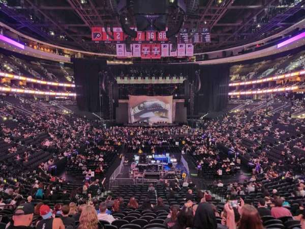 Xfinity Mobile Arena, section: 107, row: 24, seat: 6