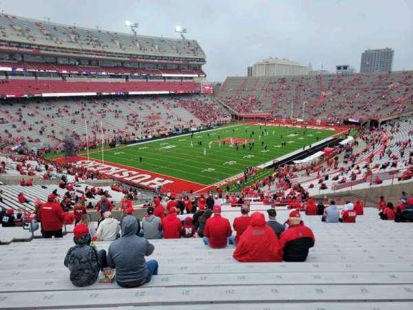 Memorial Stadium, Lincoln, section: 32, row: 72, seat: 18