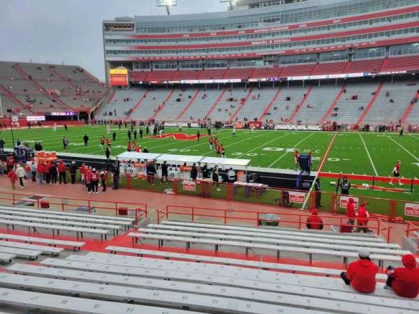 Memorial Stadium, Lincoln, section: 3, row: 12, seat: 10