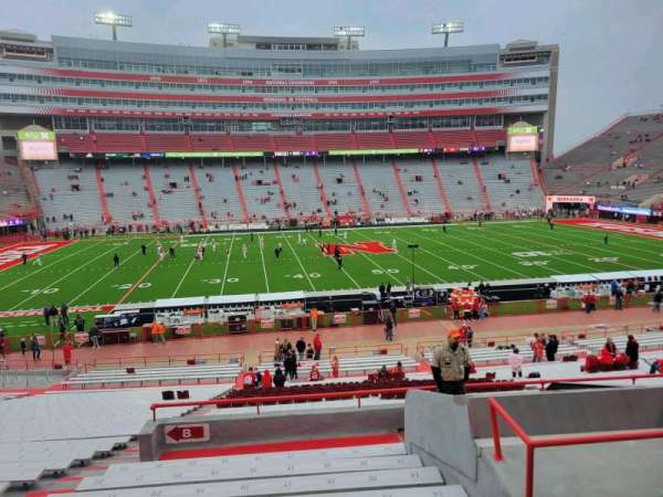 Memorial Stadium, Lincoln, section: 7, row: 32, seat: 18