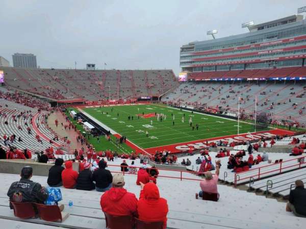 Memorial Stadium, Lincoln, section: 39, row: 62, seat: 12
