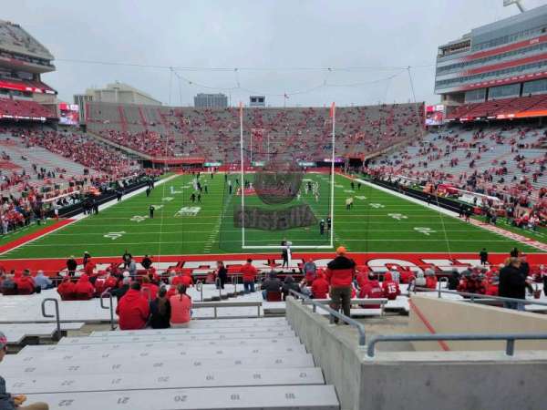 Memorial Stadium, Lincoln, section: 36, row: 33, seat: 21