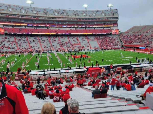 Memorial Stadium, Lincoln, section: 28, row: 28, seat: 8
