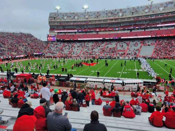 Memorial Stadium, Lincoln, section: 24, row: 23, seat: 15