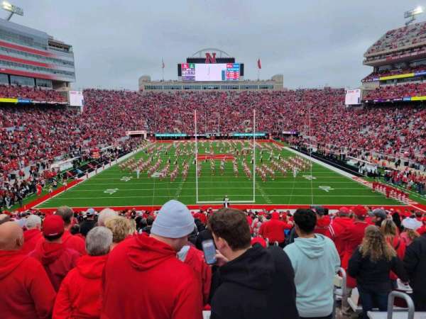 Memorial Stadium, Lincoln, section: 16-C, row: 42, seat: 1