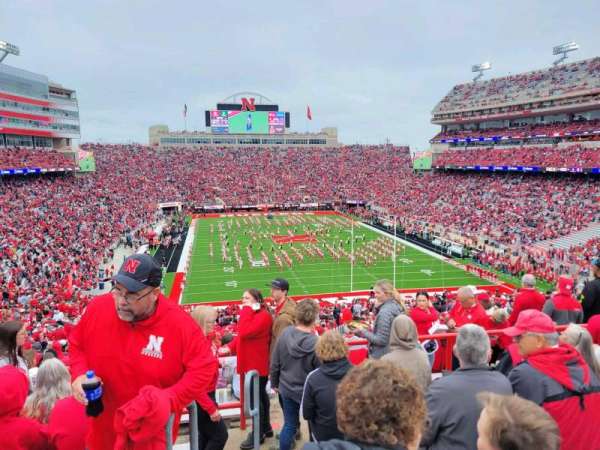 Memorial Stadium, Lincoln, section: 16-C, row: 74, seat: 24