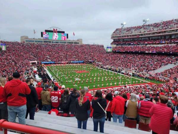 Memorial Stadium, Lincoln, section: 18, row: 68, seat: 11