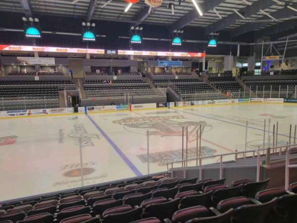 Liberty First Credit Union Arena, section: 105, row: J, seat: 6