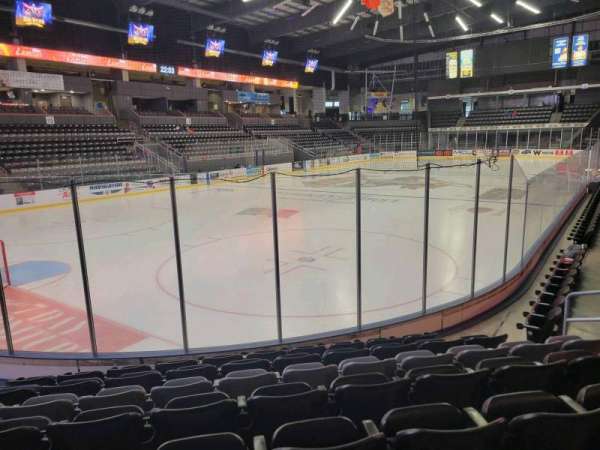 Liberty First Credit Union Arena, section: 107, row: g, seat: 10