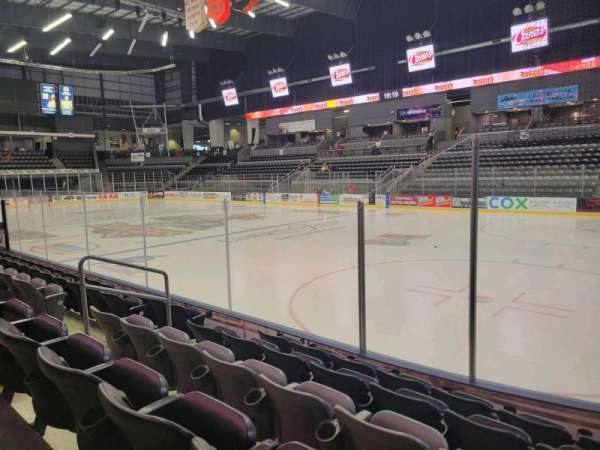 Liberty First Credit Union Arena, section: 112, row: e, seat: 5