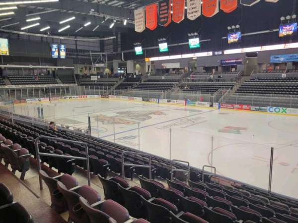 Liberty First Credit Union Arena, section: 112, row: L, seat: 10