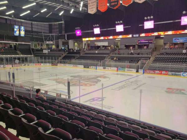 Liberty First Credit Union Arena, section: 113, row: J, seat: 6