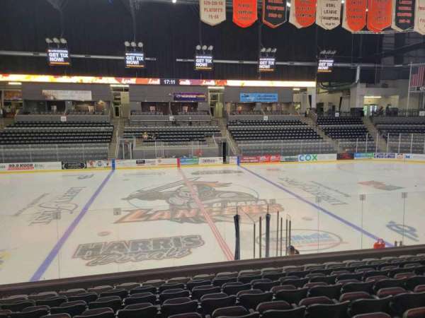 Liberty First Credit Union Arena, section: 114, row: L, seat: 18