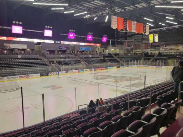 Liberty First Credit Union Arena, section: 116, row: K, seat: 9
