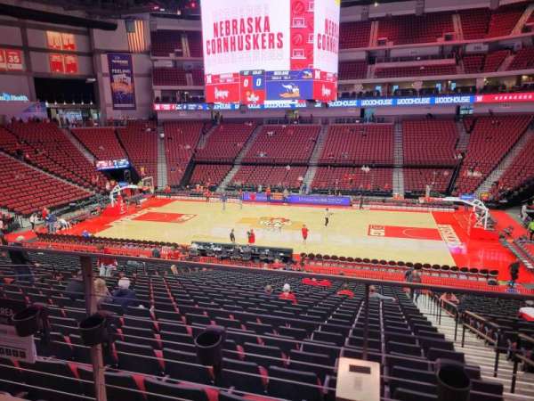 Pinnacle Bank Arena, section: 117, row: ada, seat: 2