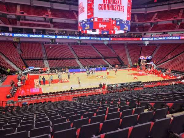 Pinnacle Bank Arena, section: 119, row: 21, seat: 7