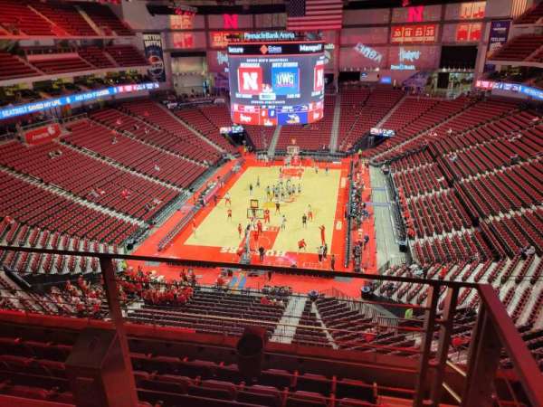 Pinnacle Bank Arena, section: 211, row: ada, seat: 1