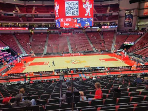 Pinnacle Bank Arena, section: 107, row: ada, seat: 5