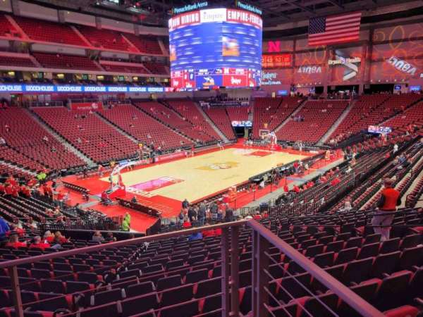 Pinnacle Bank Arena, section: 110, row: ada, seat: 1