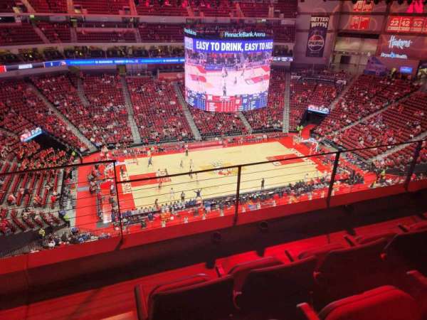 Pinnacle Bank Arena, section: 305, row: 3, seat: 19