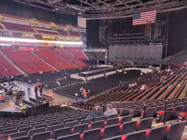 Pinnacle Bank Arena, section: 110, row: 23, seat: 6