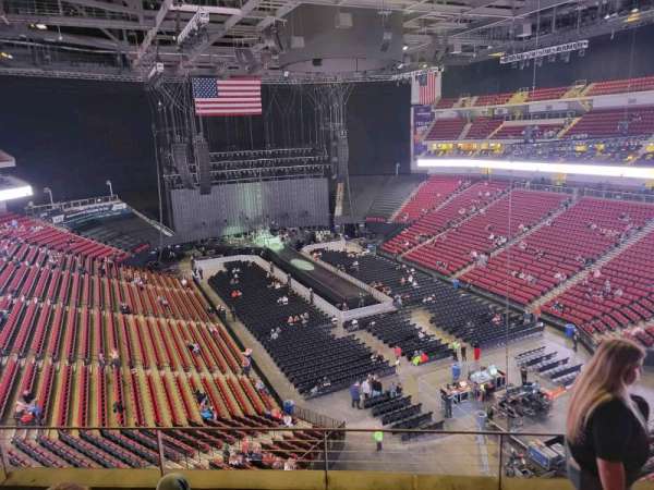 Pinnacle Bank Arena, section: 214, row: 4, seat: 11