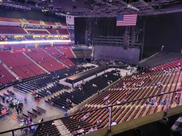 Pinnacle Bank Arena, section: 207, row: 2, seat: 18